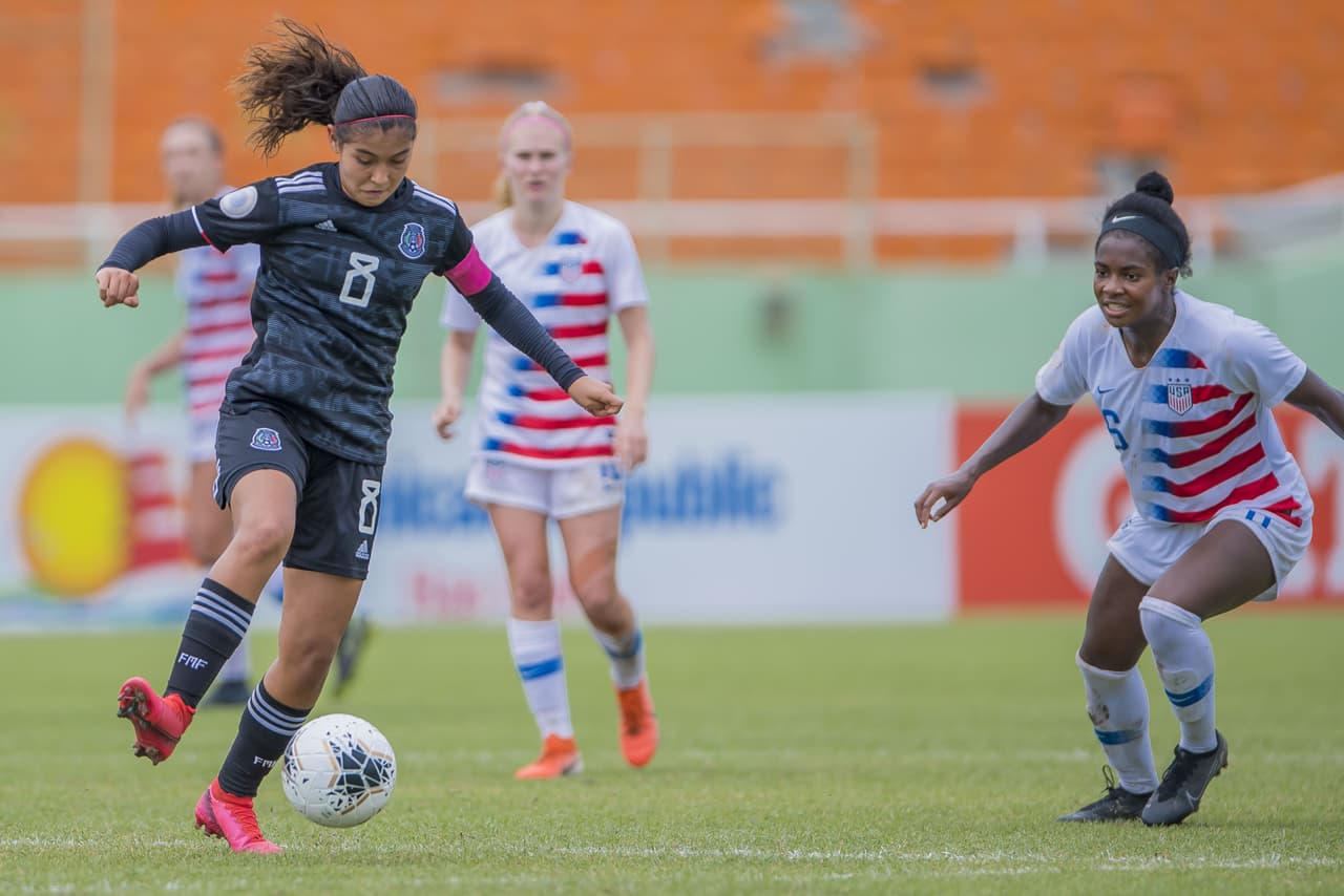 Cuatro goles del equipo de las barras y las estrellas, destrona al Tri femenil, quien poseía este título. Sin embargo, ambos equipos ganan su clasificación al Mundial Sub-20 femenino.