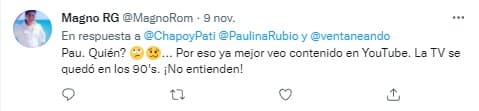 Usuarios en redes sociales critican a Paulina Rubio