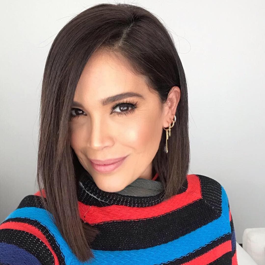 Este corte de cabello resaltó al máximo las facciones de Karla.
<br>