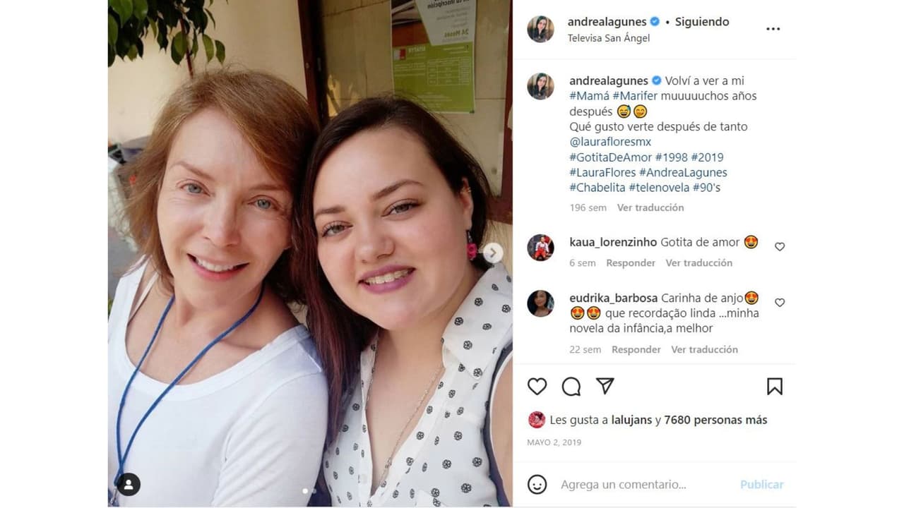 Laura Flores y Andrea Lagunés