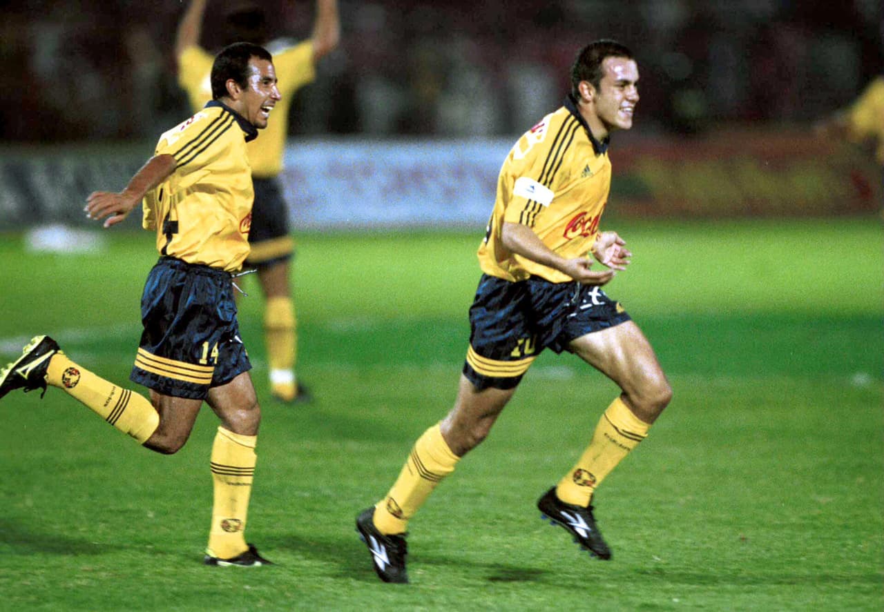 Cuauhtémoc Blanco, compañero del Chaco Giménez en Veracruz y en América.