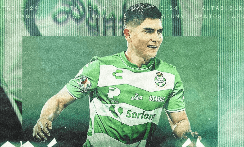 Santos anuncia a Vladimir Loroña como refuerzo para el Clausura 2024