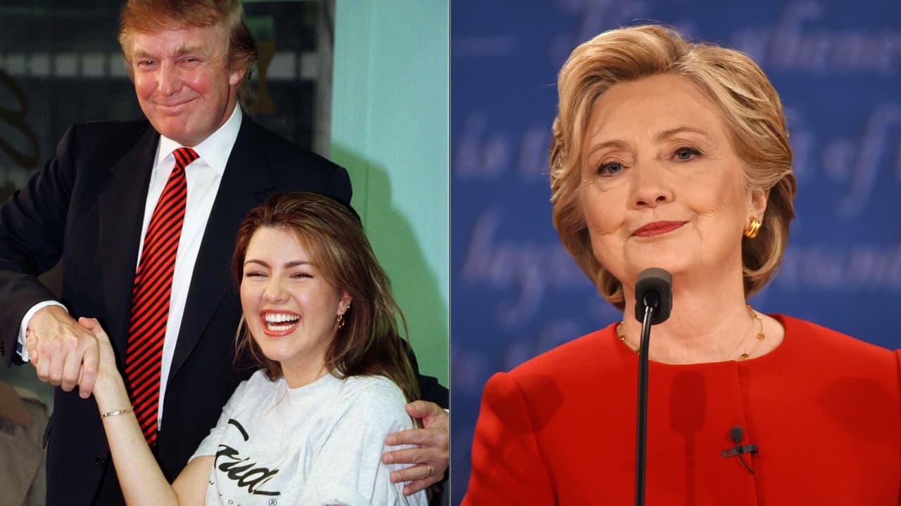 <b>El regreso de "Miss Piggy"</b>. Los insultos que Donald Trump le profirió a la
<b><a href="http://www.univision.com/estilo-de-vida/fotografia/de-las-portadas-de-playboy-a-la-campana-presidencial-de-eeuu-la-vida-en-fotos-de-alicia-machado-fotos">ex Miss Universo Alicia Machado</a></b> hace nueve años fueron aprovechados por Hillary Clinton
<b><a href="http://www.univision.com/estilo-de-vida/trending/el-peso-de-alicia-machado-se-cuela-en-el-debate-presidencial">para atacarlo durante el primer debate presidencial.</a> </b>"Este es un hombre que ha llamado a las mujeres cerdas, prostitutas y perras. Es alguien que ha dicho que el embarazo es inconveniente para los empleadores y que las mujeres no merecen pago igualitario", dijo Clinton refiriéndose a Donald Trump. "Llamó a esta mujer
<i>Miss Piggy</i>, luego la llamó
<i>Miss housekeeping</i> porque es latina.", prosiguió. 26 de septiembre de 2016.
<br>