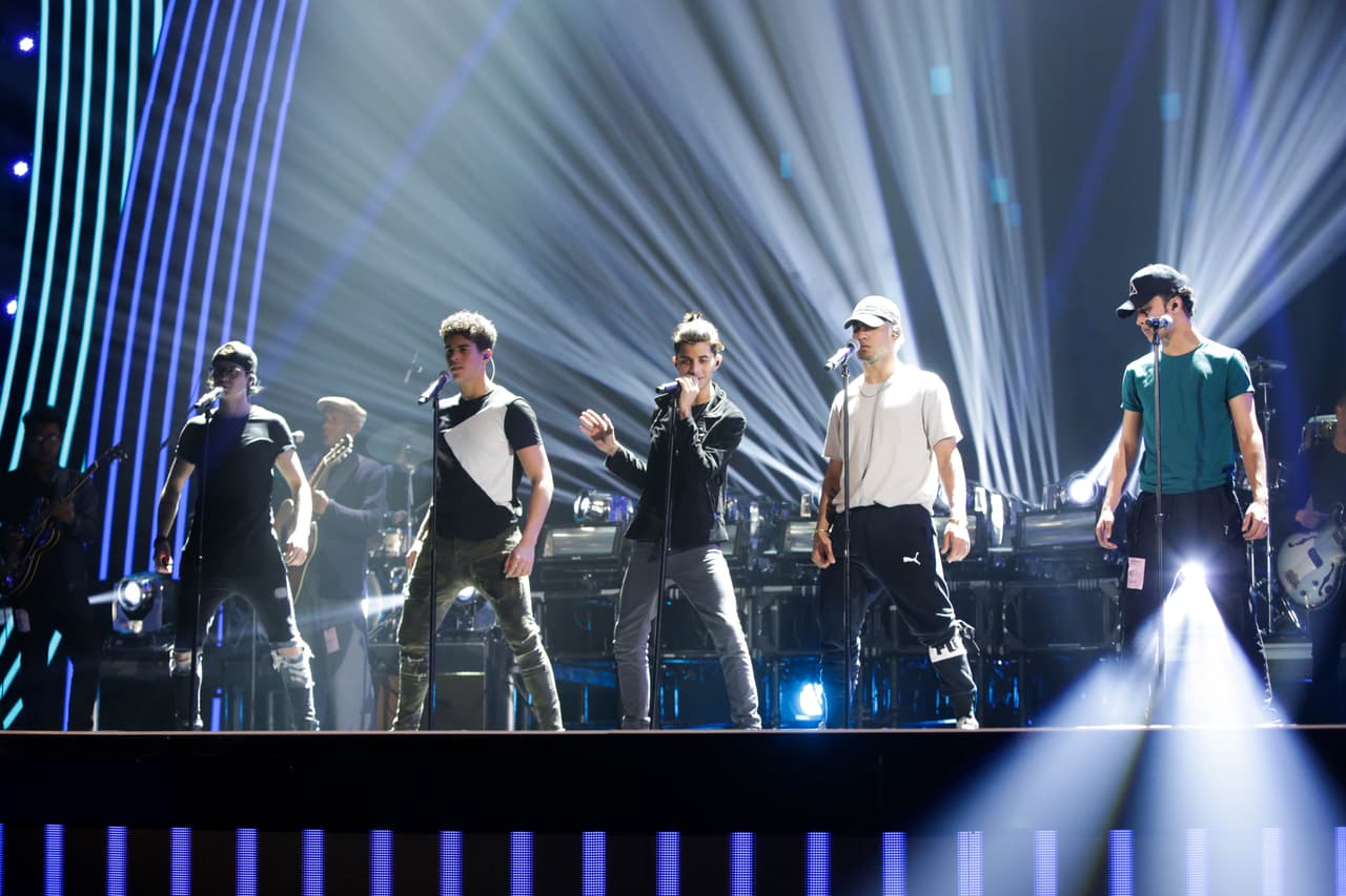 Están nominados en la categoría de Mejor Nuevo Artista y fácilmente pudieran llevarse el gramófono. ¿Será así? Sea como sea el crecimiento de estos chicos ha sido increíble desde que ganaron la primera temporada de La Banda.