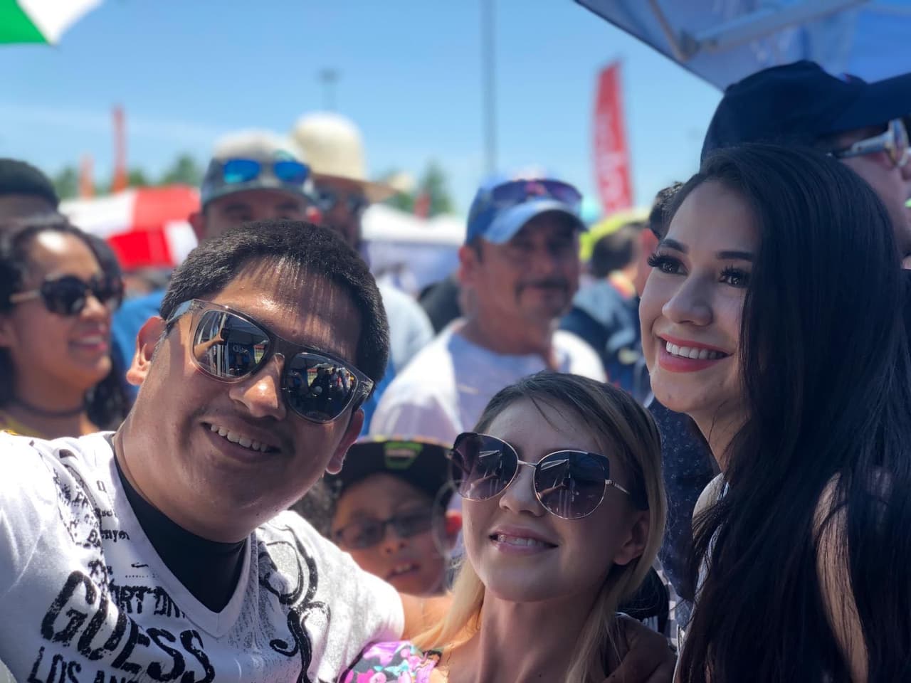 Y muchos asistentes le pidieron una foto del recuerdo.