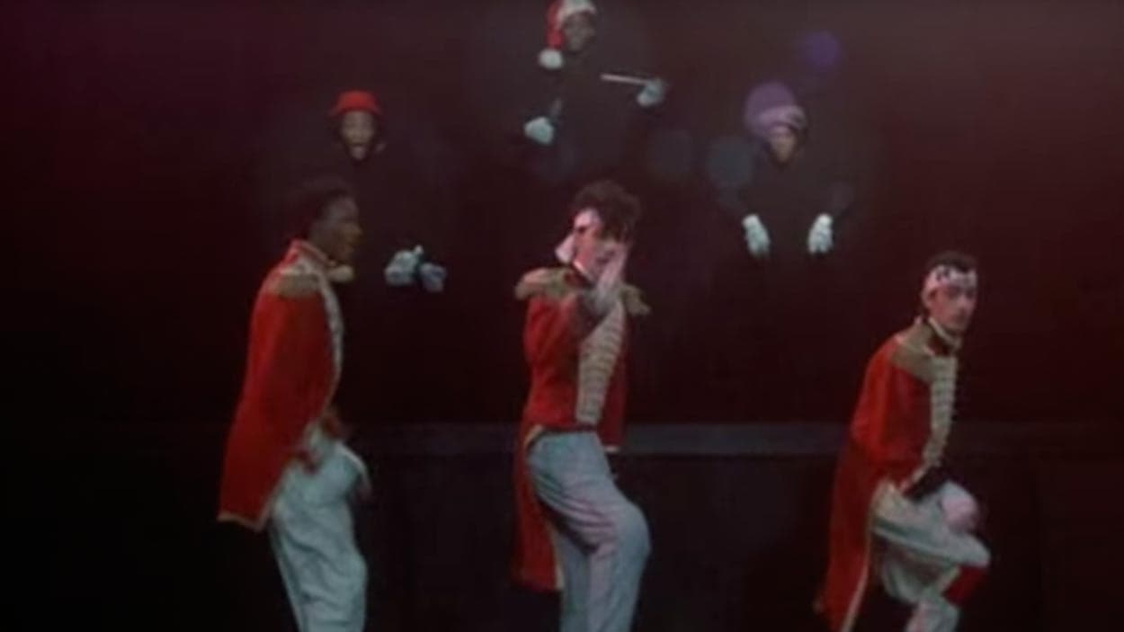 A Look Back At The Santa Claus Rap From The 1984 Movie "Beat Street"