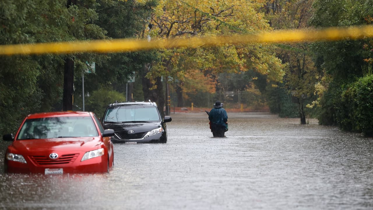 El segundo río atmosférico de la temporada impactará este lunes al Área de la Bahía