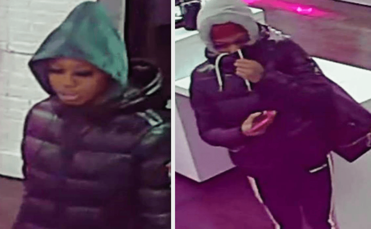 Esta es la foto de las sospechosas revelada por la policía.