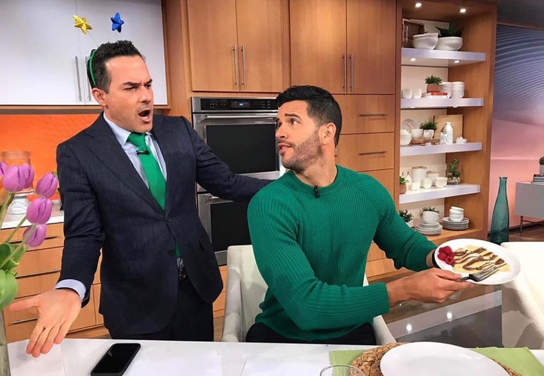 También el Chef Yisus es uno de los cómplices cuando se trata de organizar alguna jugada.