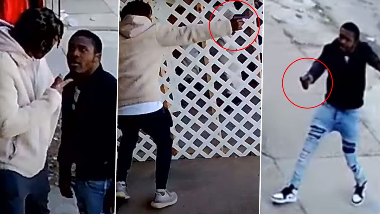 ¡Se disparan a quemarropa y ninguno sale herido!; policía busca a dos por tiroteo en Filadelfia