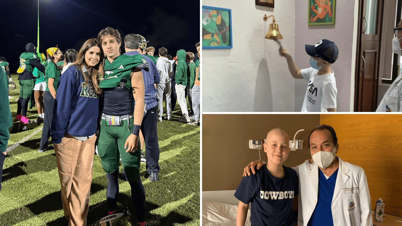 Tras vencer al cáncer, joven mexicano Héctor Nahle ahora juega fútbol americano en Georgia y busca llegar a la NFL