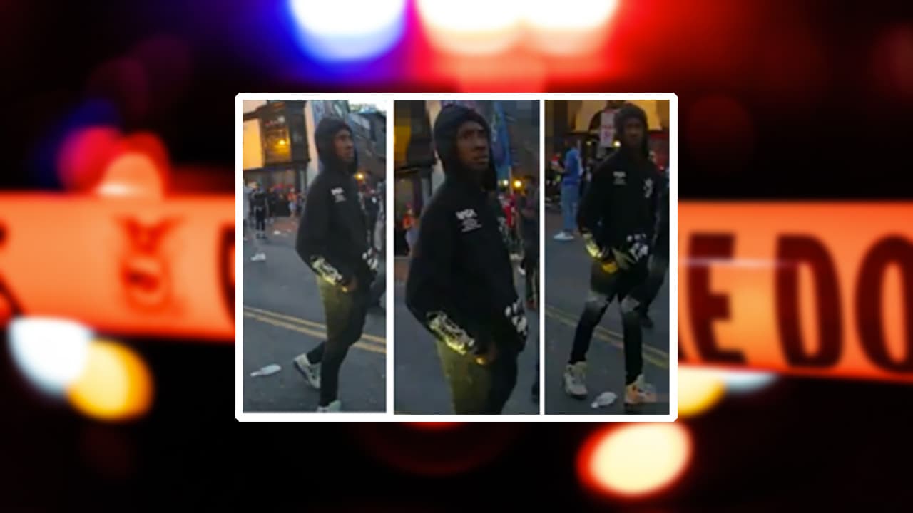 La Policía de DC publica imágenes del sospechoso del tiroteo de Moechella que dejó 1 muerto