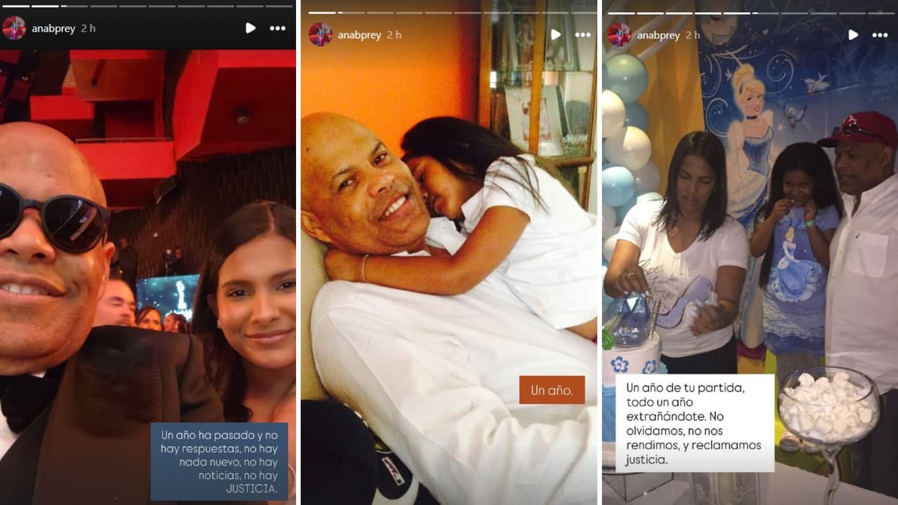 Ana Beatriz, hija menor de Rubby Pérez, publicó emotivas fotos y mensajes.