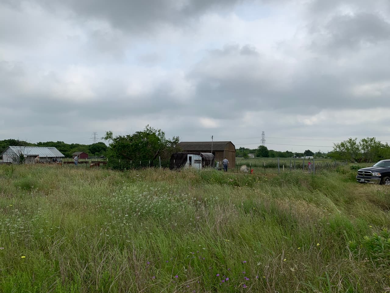 Una vista del lugar donde ubicaba la casa rodante de Freddie