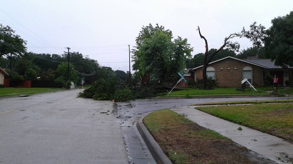 Inundaciones en Dallas