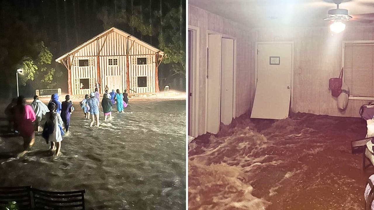 Reportan como desaparecidos a menores que estaban en un campamento que fue arrasado por inundación en Texas
