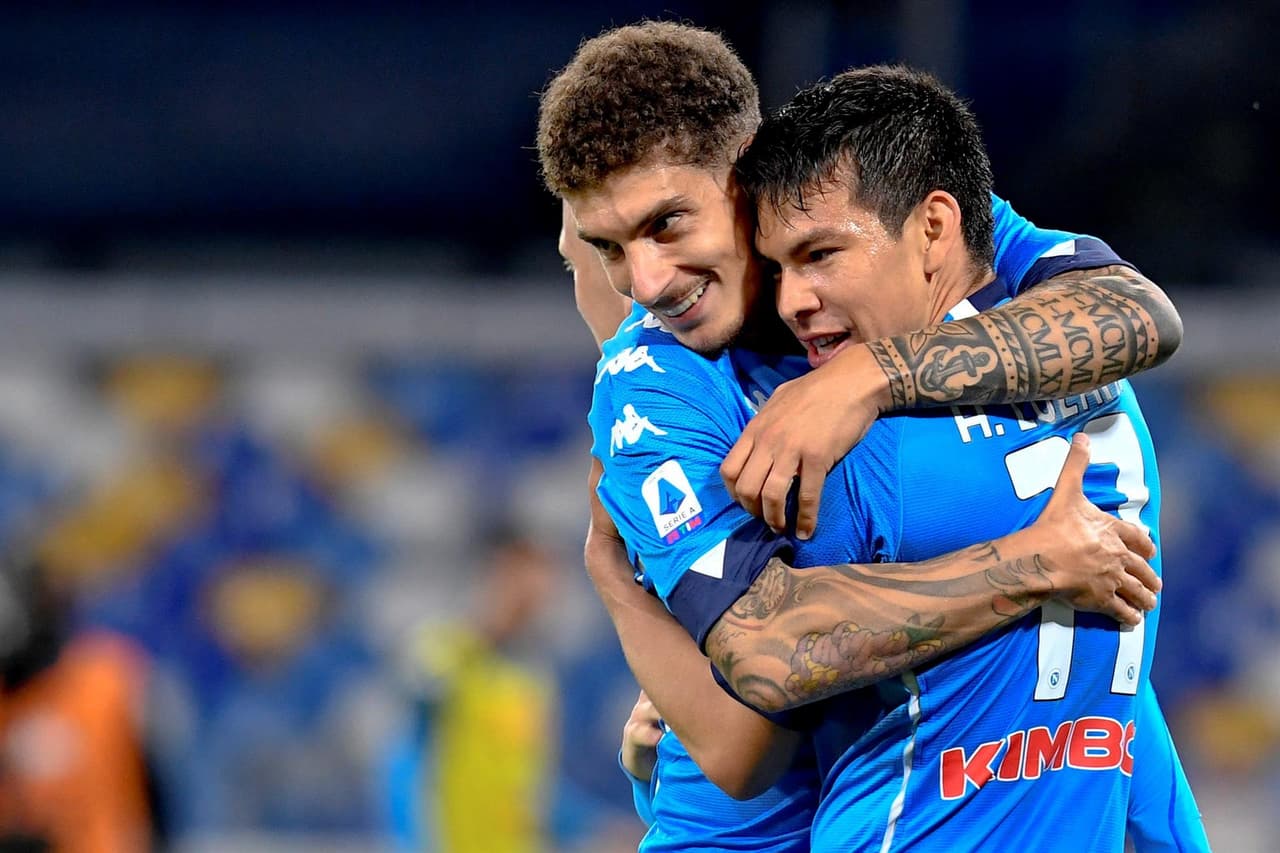 Napoli golea al Udinese en el Estadio Diego Armando Maradona 5-1 en la Serie A. Insigne, Di Lorenzo, Hirving Lozano, Fabián Ruiz y Zielinski le dieron la victoria a los locales, mientras que Stefano Okaka anotó el único tanto para los visitantes. Los de Gatusso cerca de amarrar un puesto para la Champions League.