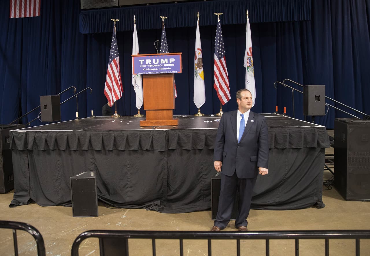 Policía de Chicago no recomendó a Trump cancelar el evento