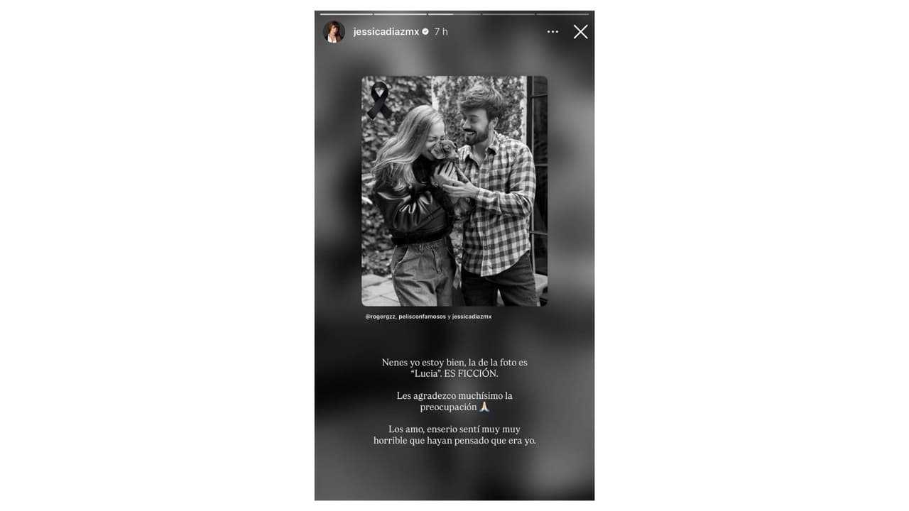 La reacción de Jessica Díaz.