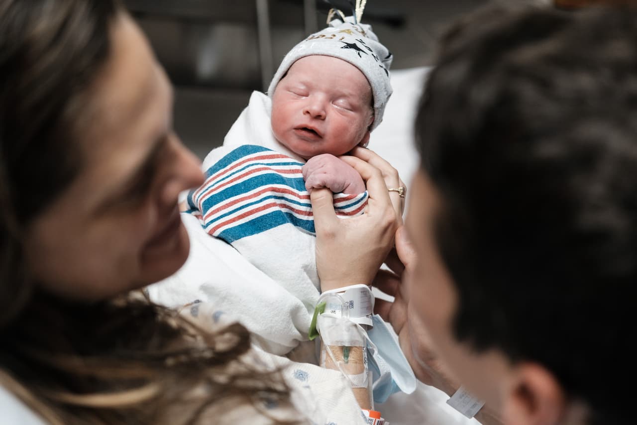 El primer bebé del año siempre es celebrado en el hospital.