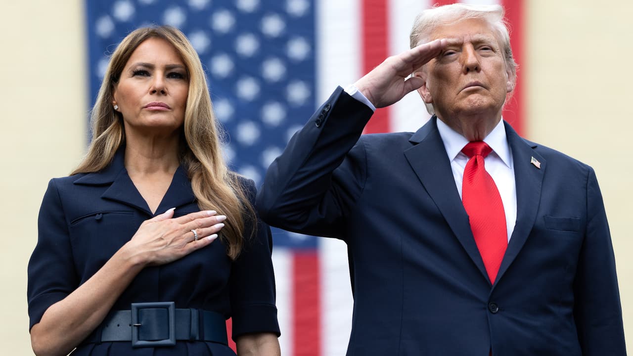 Trump encabeza ceremonia del 9/11 en el Pentágono; DC recuerda ataques terroristas