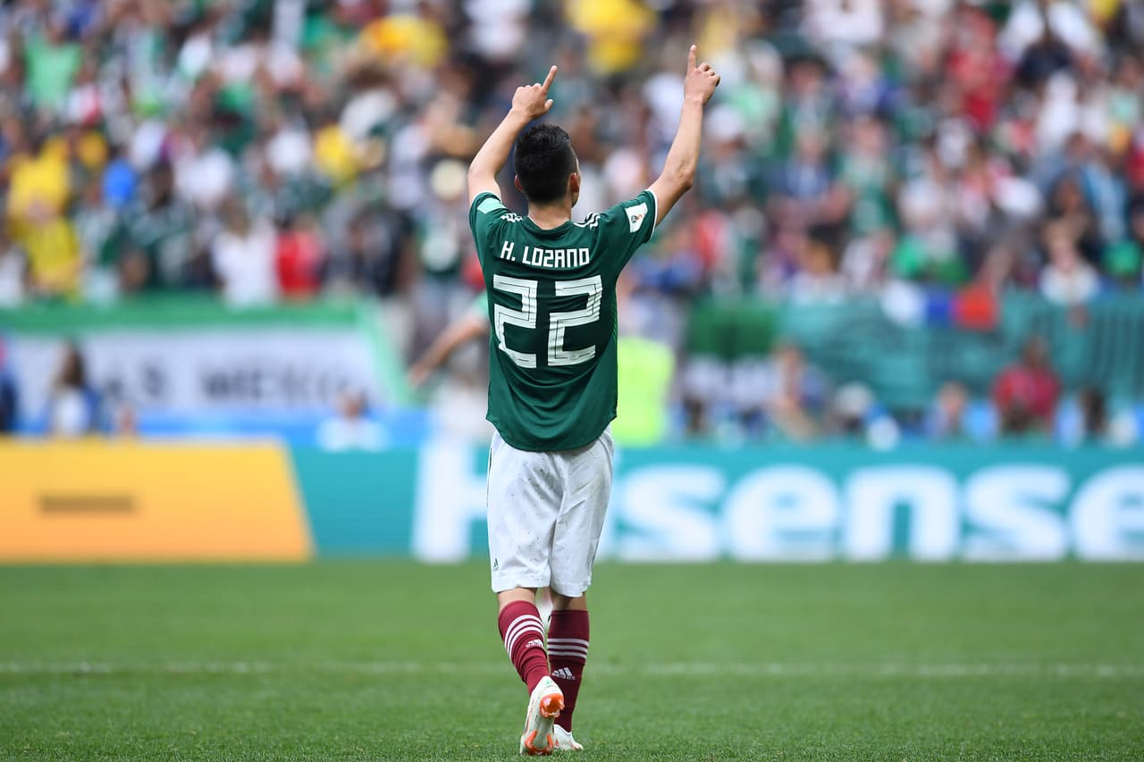 Hirving Lozano es la nueva estrella de la selección mexicana, y el '22' del Tri es pretendido por los grandes.