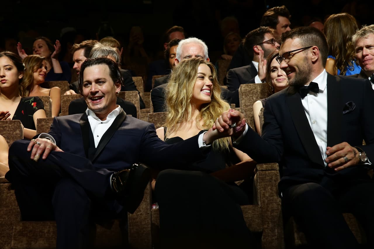 Muy felices ante el estreno de la película.