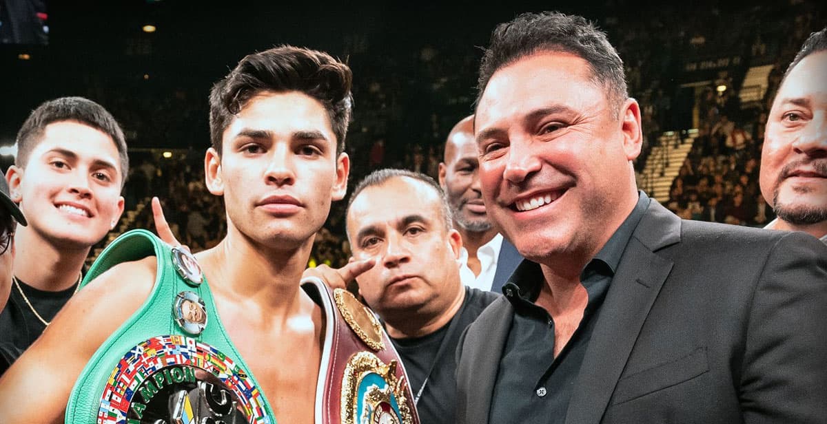 Óscar de la Hoya asegura que le quieren robar a Ryan García