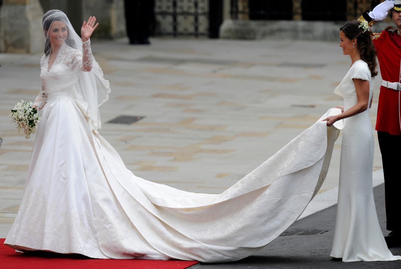 La boda de Kate Middleton fue noticia mundial y su vestido de novia fue todo un acontecimiento.