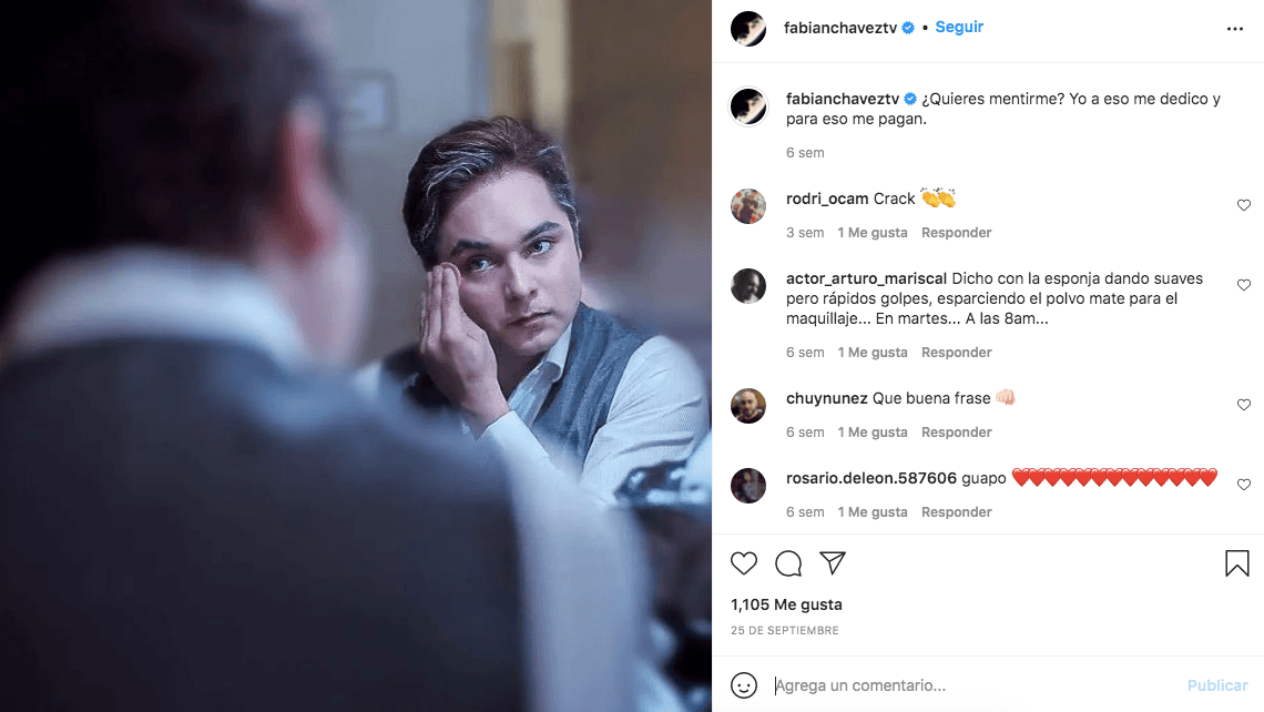 Además, no ha dejado de lado su amor por la actuación. Entre sus más recientes proyectos se encuentra su participación en la puesta en escena ‘De muerte y locura’, producción que presentó en varios estados de México.