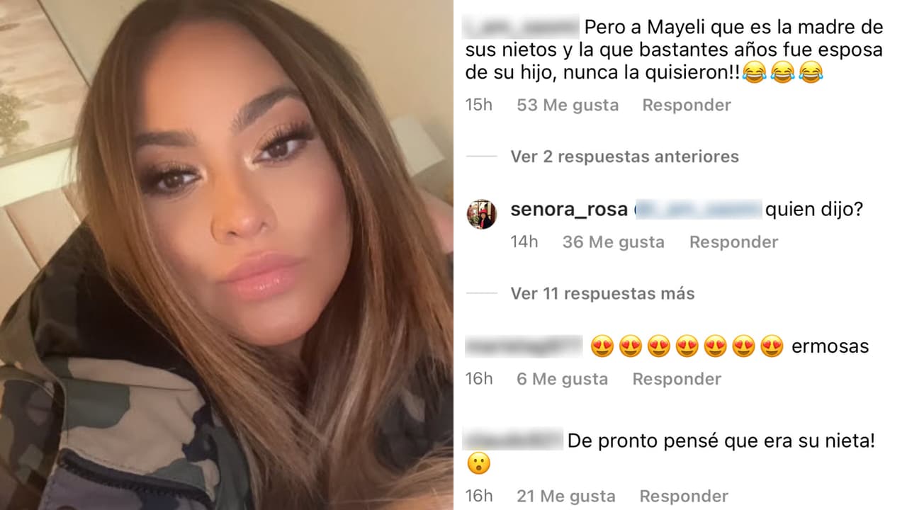 Hubo quienes le recordaron a doña Rosa su supuesta mala relación con Mayeli Alonso.