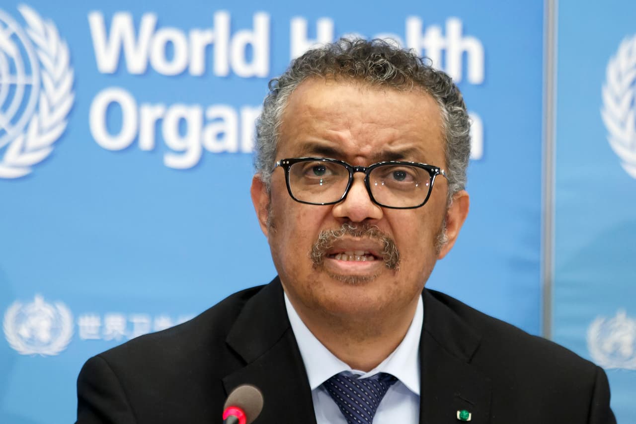 Tedros Adhanom Ghebreyesus, director general de la Organización Mundial de la Salud.