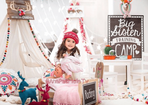 A tan solo unos meses de cumplir tres años de edad, la pequeña Giulietta se preparaba para ser la hermana mayor.