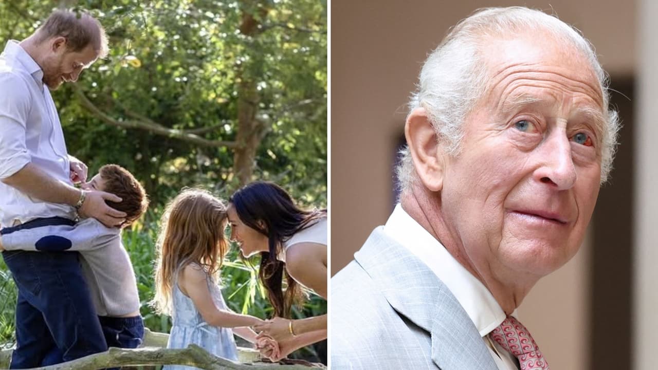 Príncipe Archie y la princesa Lilibet se rencuentran con su abuelo, el rey Carlos III, tras cuatro años separados