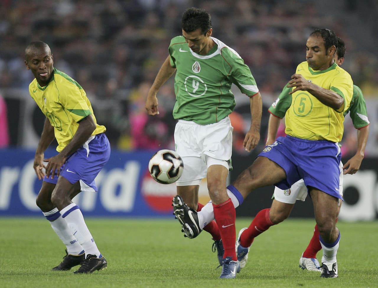 El 19 de junio de 2005 un gol de Jared Borgetti le dio el triunfo a México sobre Brasil en la fase de grupos de la Copa Confederaciones disputada en Alemania.
