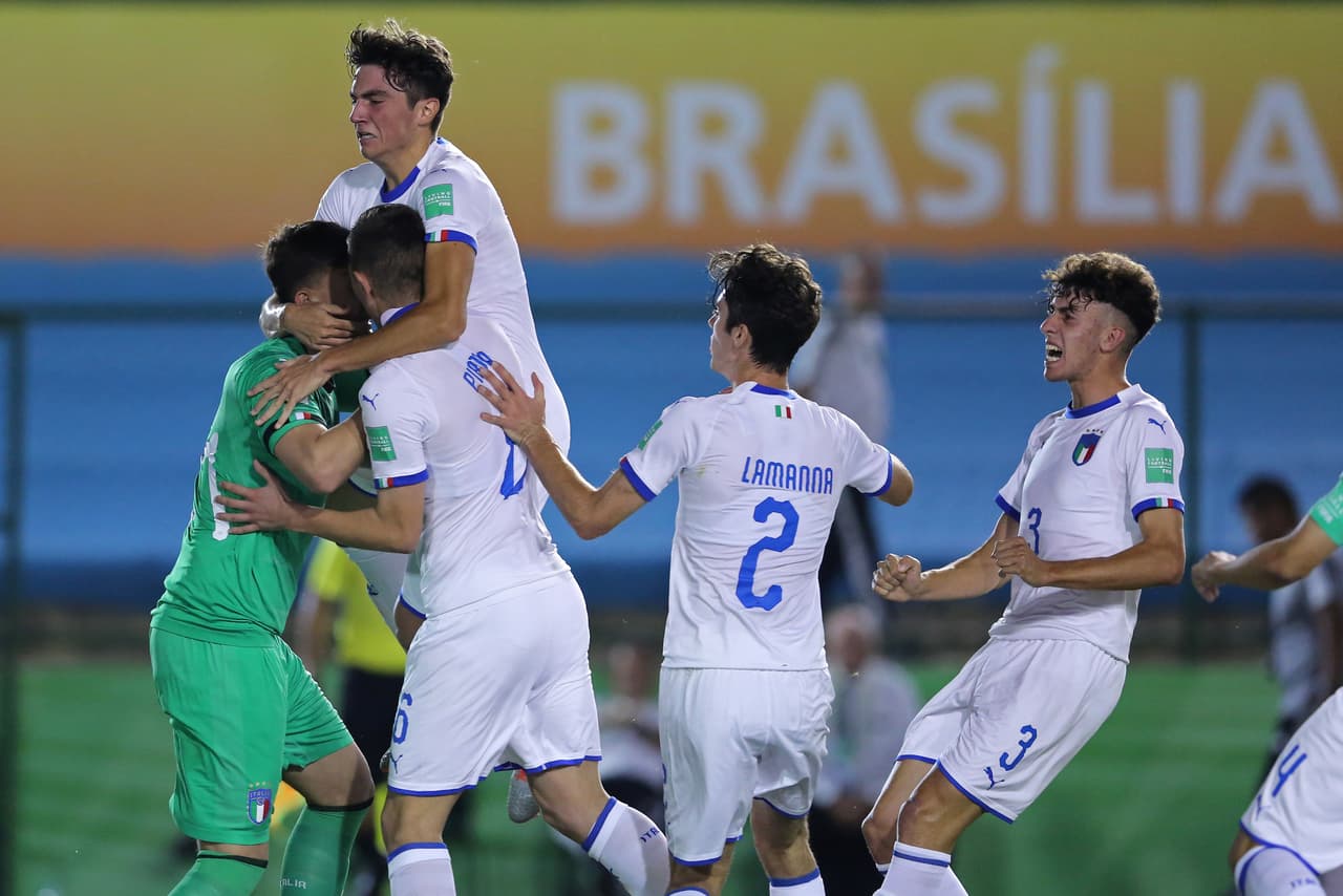 Al minuto 70’ cayó el gol de Italia por conducto de Gnonto.