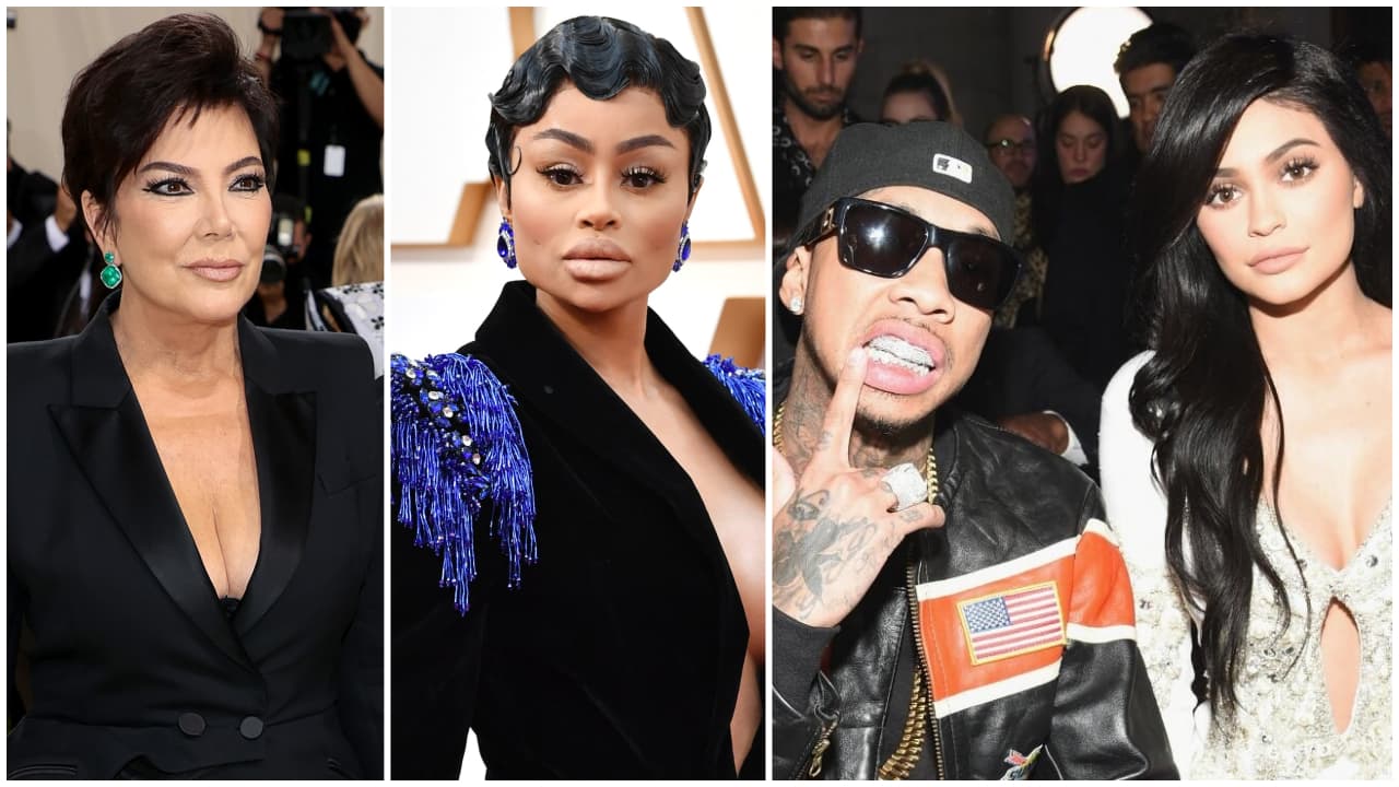 Kris Jenner testifica que Blac Chyna amenazó de muerte a Kylie cuando su hija era novia de Tyga