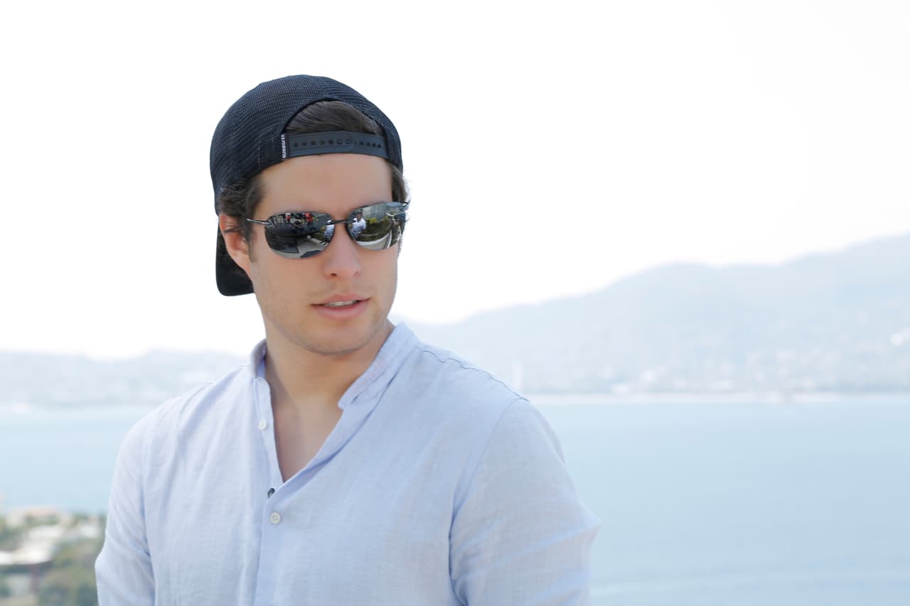 ¿Qué tal esta mirada matadora? Danilo está feliz porque esta es su primera nominación en los Premios TVyNovelas.