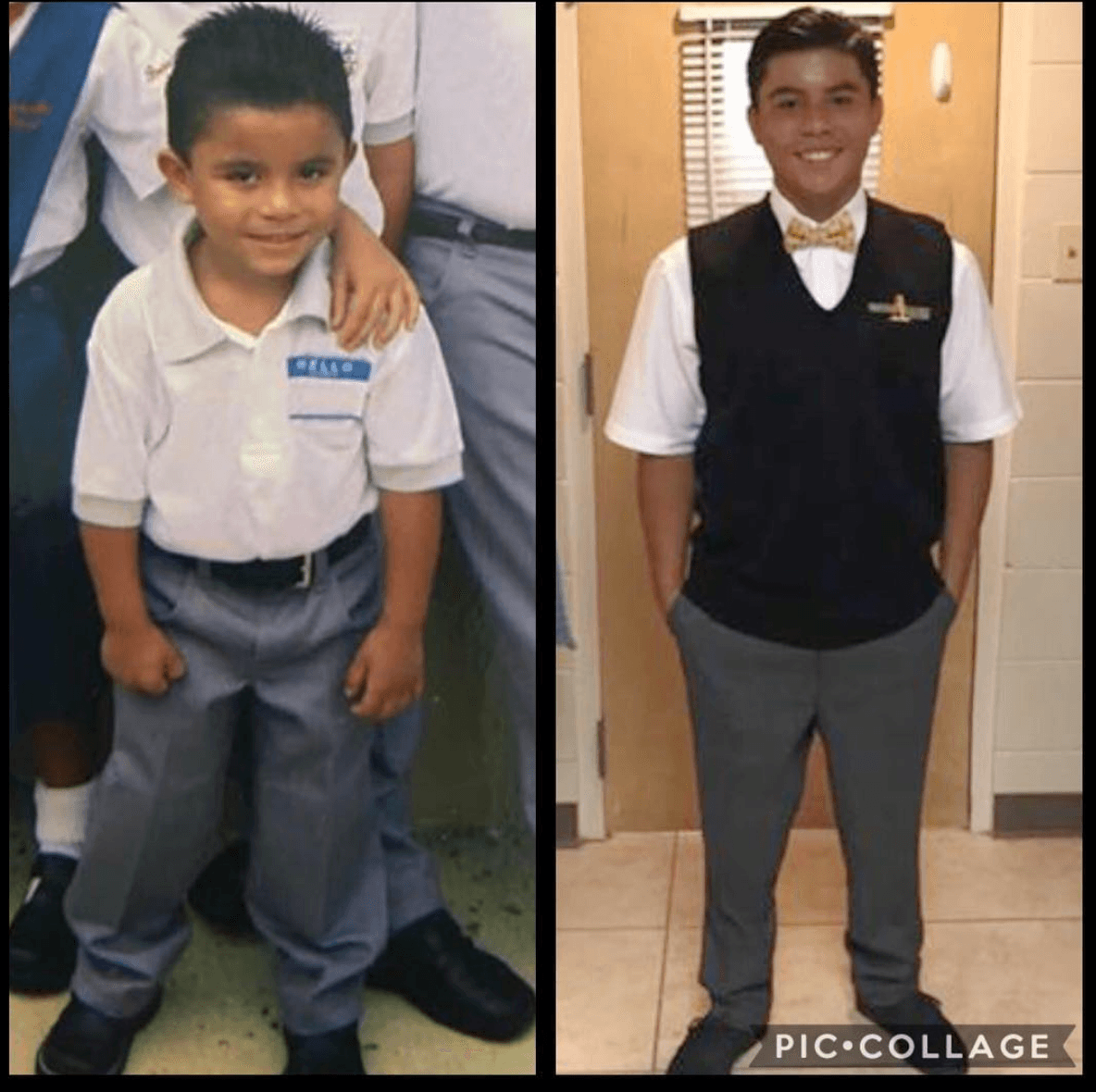 La modelo Maripily Rivera, quien comenzó su carrera en un concurso de belleza en Puerto Rico, recordó el primer día de su hijo Joe Joe en la escuela.