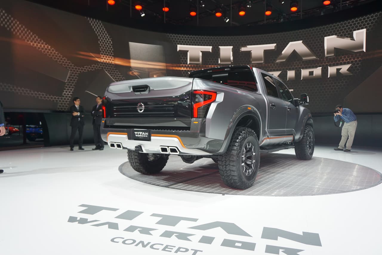 Nissan Titan Warrior Concept muestra el potencial de la nueva pickup de Nissan