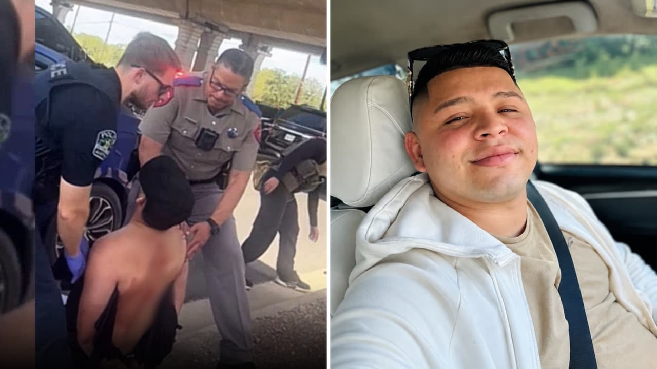 Wilber Rafael Garcés Pérez, de 28 años, permanece bajo custodia de ICE en Pearsall tras recibir un disparo de un agente en Austin.
