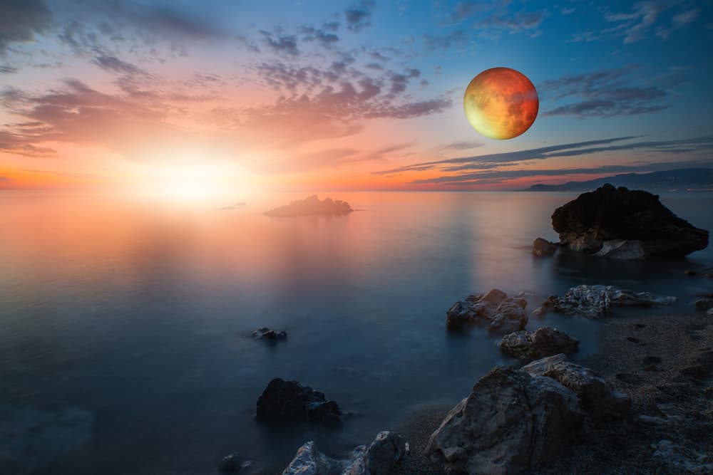 Es un término relativo, que no indica la posición real del planeta respecto del Sol, si no la perspectiva que desde la Tierra se tiene de ambos. La elongación puede producirse al amanecer (al Oeste del Sol) o al atardecer (al Este del Sol).