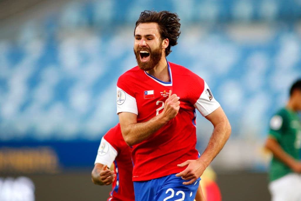 Ben Brereton anota el único tanto del partido y le da la victoria a 1-0 a Chile sobre Bolivia en la jornada dos de la Copa América 2021.