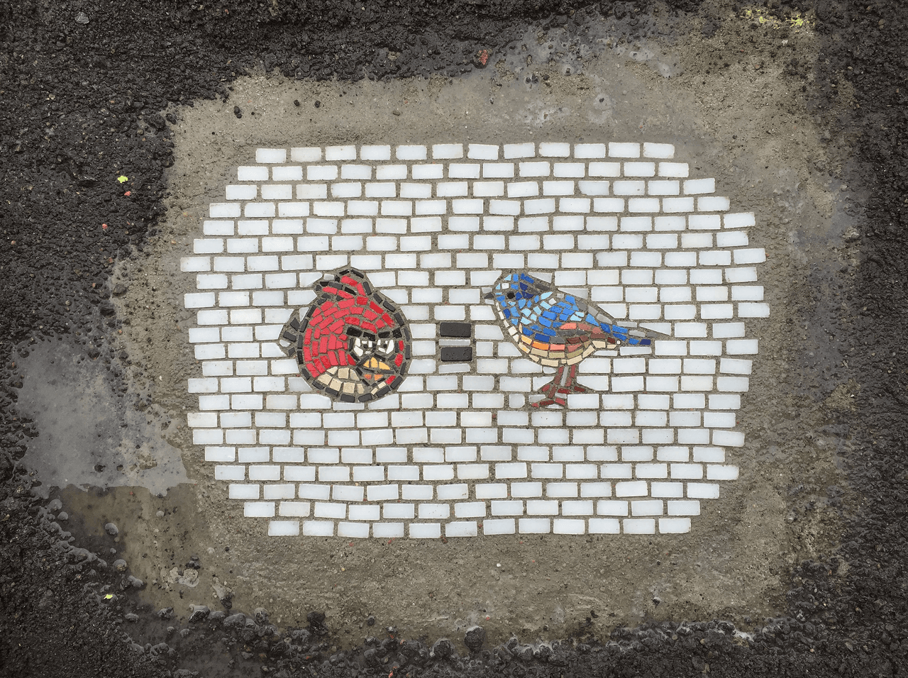 “Esto me introdujo a los mosaicos que siguen existiendo en ruinas antiguas después de 2 mil años.”