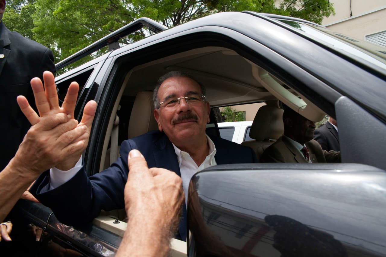 El presidente Danilo Medina, camino a repetir mandato en la República Dominicana