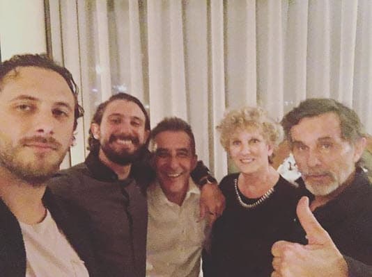 Emiliano Zurita, hijo de la pareja, publicó una foto más de su mamá el primero de enero de 2017.