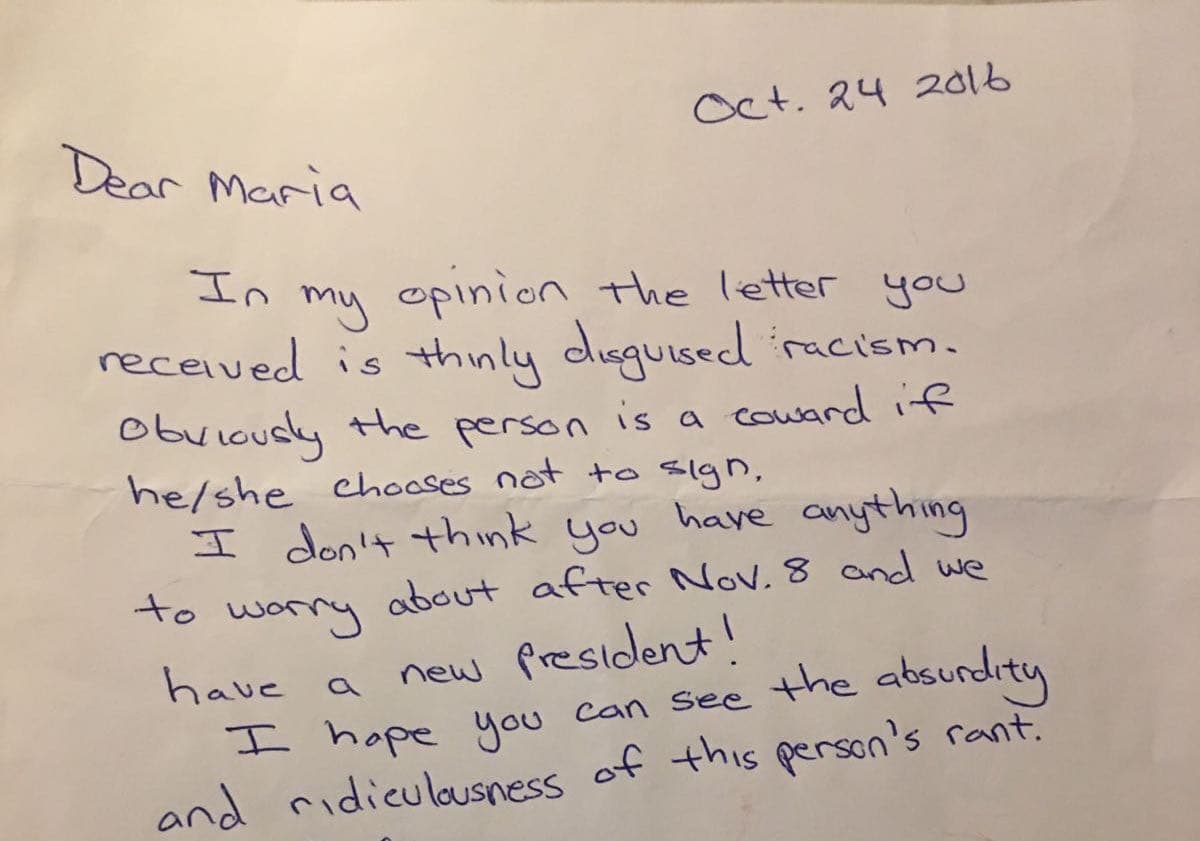 Letters of support flooded in after Ramírez wrote to her customers.