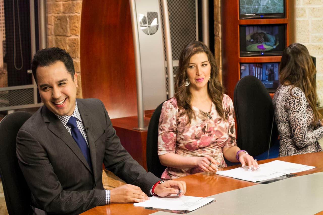 David Ríos captó lo que pasa detrás de bambalinas en Univision Austin.