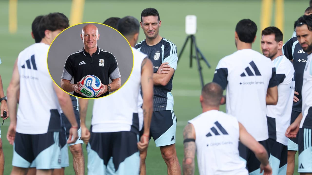 ¡Es el mismo! El árbitro para el debut de Argentina en el Mundial 2026