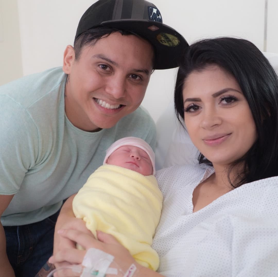 <b>Gianna Luna Flores es la más pequeña de la familia. </b>Edwin tiene dos hijos y Kimberly otro más.